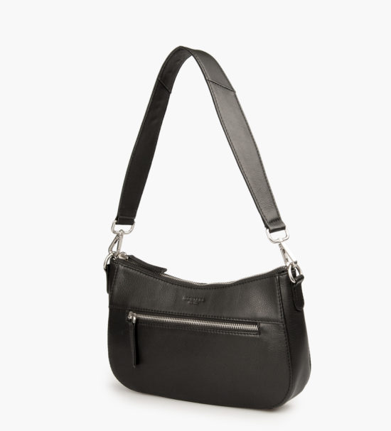 Estelle Micro Pebbled Leather Crossbody Bag Black – La Griffe Ausoni  Montreux SA